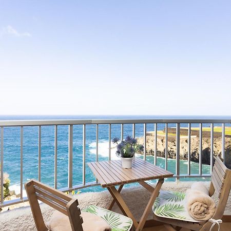 Cozy Seafront Studio With Balcony & Ocean Views San Marcos (Tenerife) Exterior foto