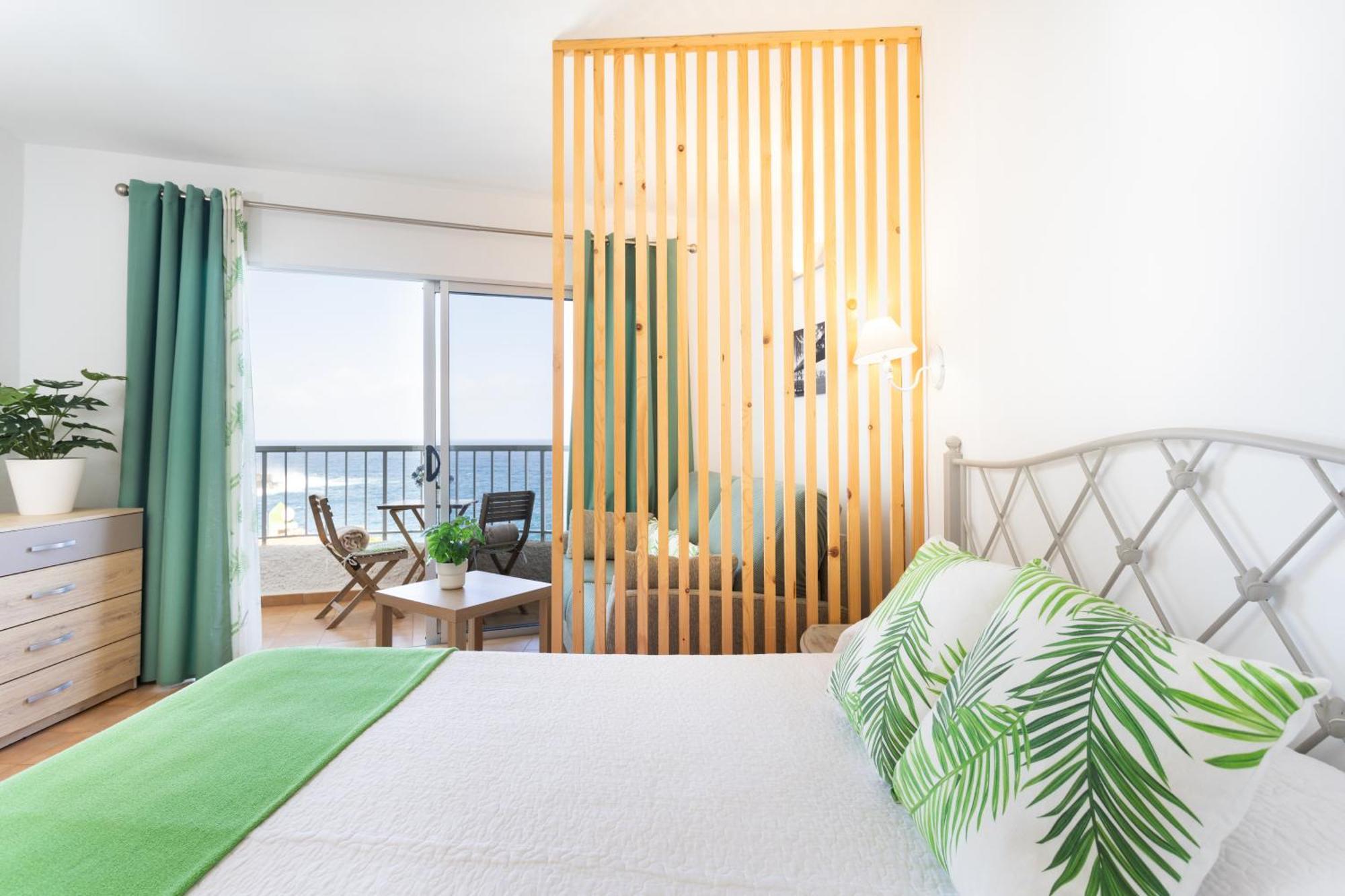 Cozy Seafront Studio With Balcony & Ocean Views San Marcos (Tenerife) Exterior foto