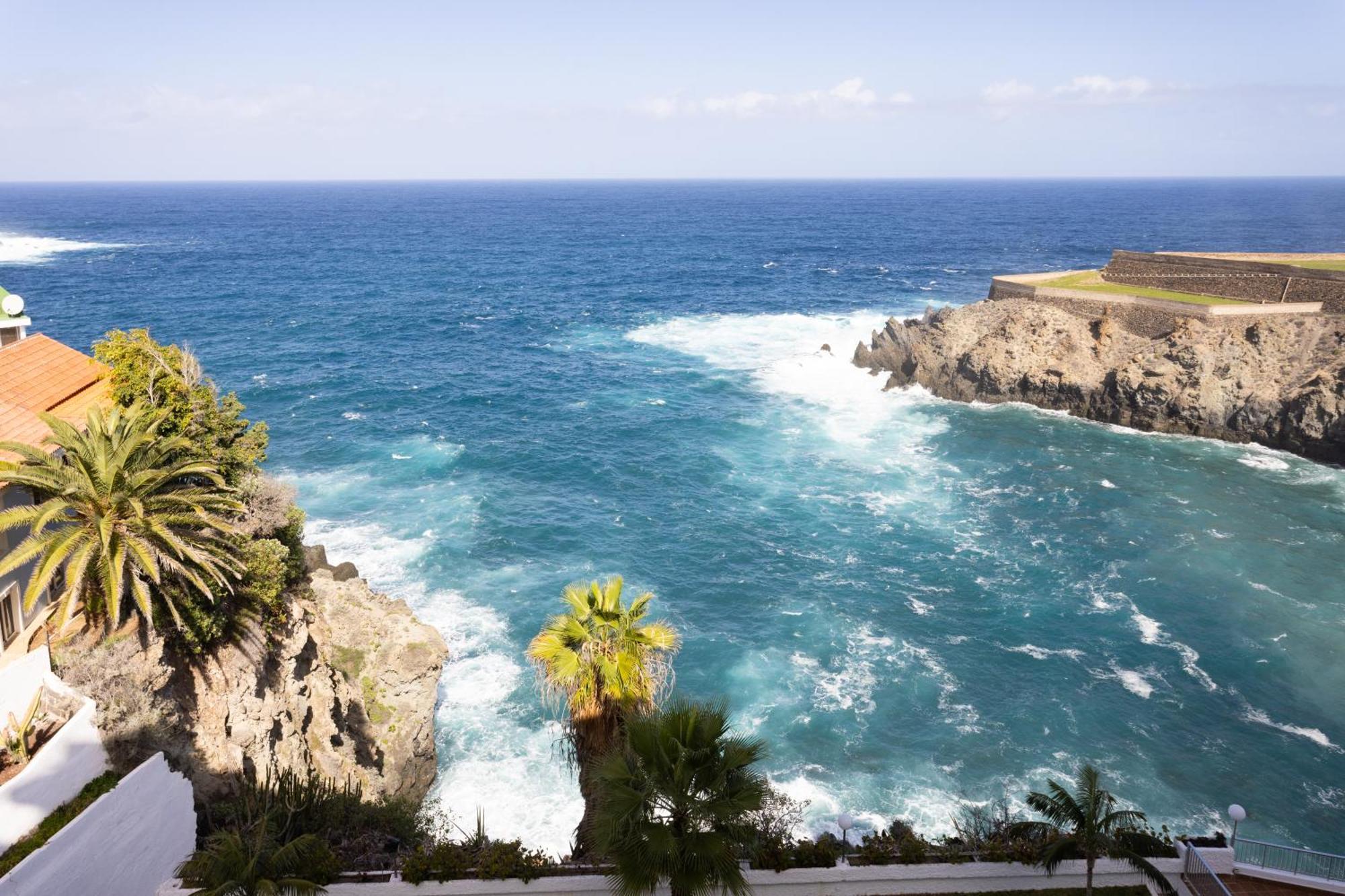 Cozy Seafront Studio With Balcony & Ocean Views San Marcos (Tenerife) Exterior foto