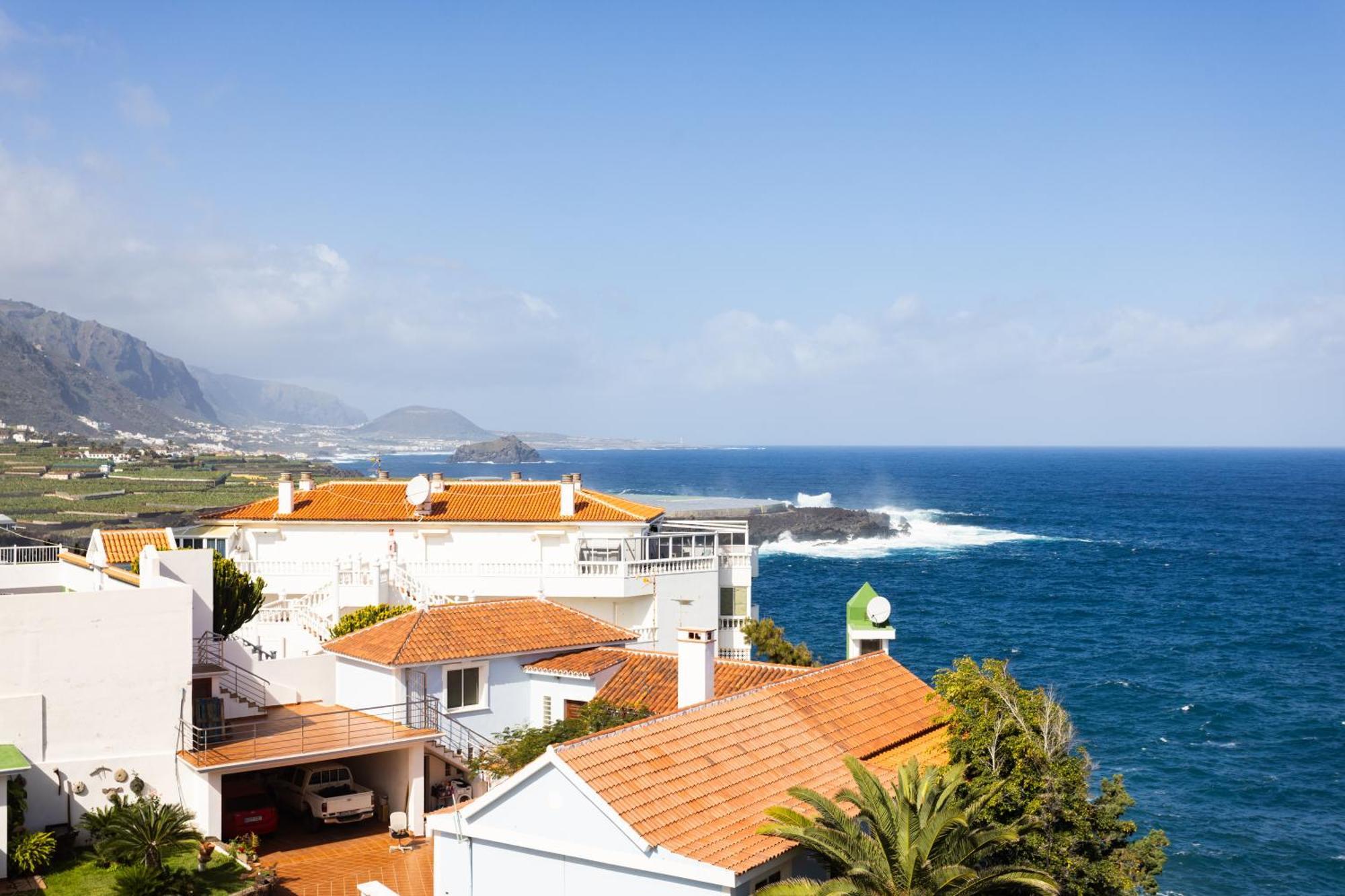Cozy Seafront Studio With Balcony & Ocean Views San Marcos (Tenerife) Exterior foto